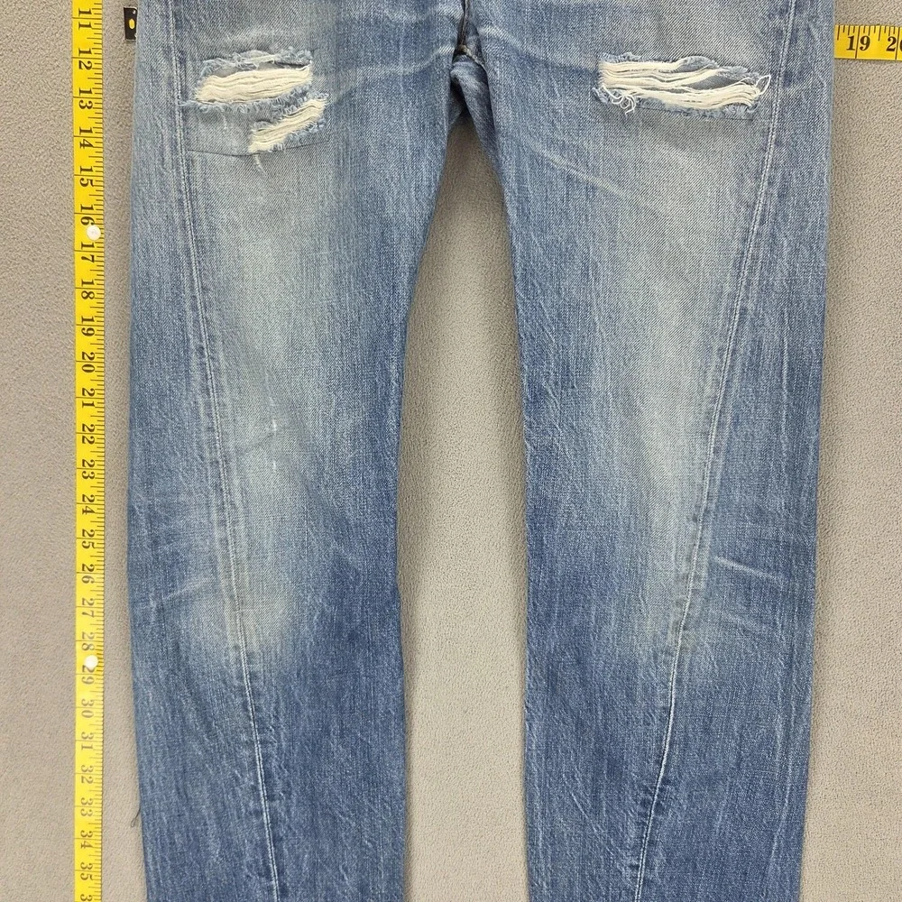 Vintage Levis Engineered Jeans Mens Blue Twisted One Pocket Zip Fly Fits 28x32